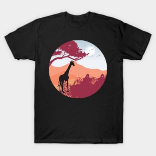 African sunset T-Shirt